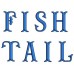 Fish Tail Digitized Machine Embroidery Monogram Upper Case Satin Stitch Font Instant Download 1 2 3 inch